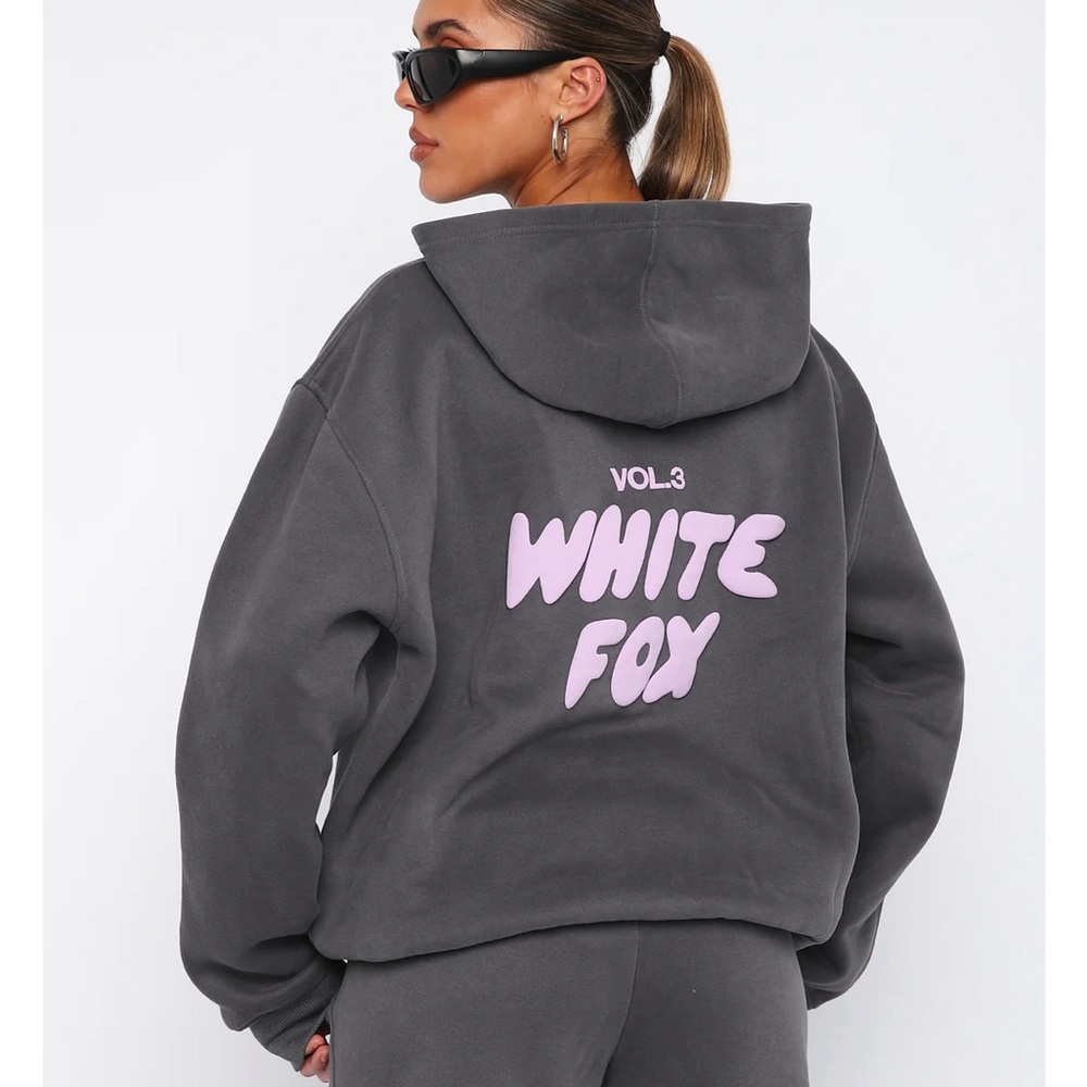 White fox Offstage Hoodie Volcanic